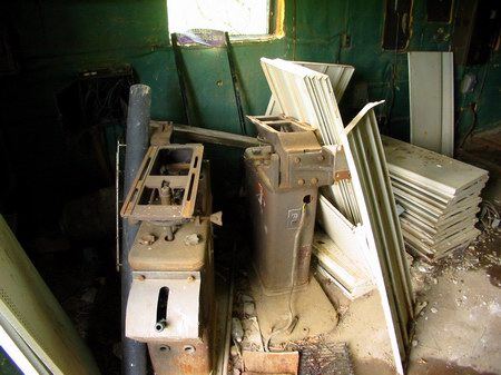 Burnside Drive-In Theatre - Projection Booth - Photo From Water Winter Wonderland